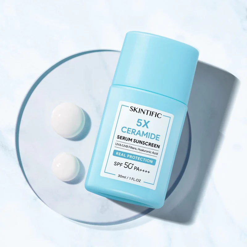 5X Ceramide Serum Sunscreen00000 Skintific 5X Ceramide Serum Sunscreen 30 ml - Gambar 1