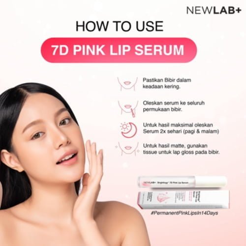 NewLab+ 7D Pink Lip Serum5 NEWLAB 7D Pink Lip Serum - Gambar 4