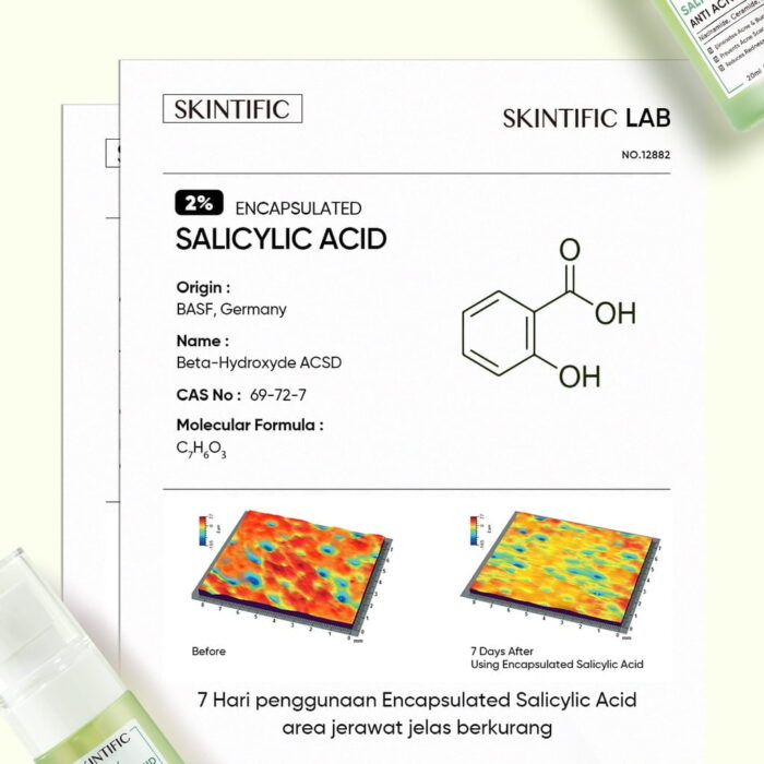 Skintific 2% Salicylic Acid Anti Acne Serum - Gambar 3