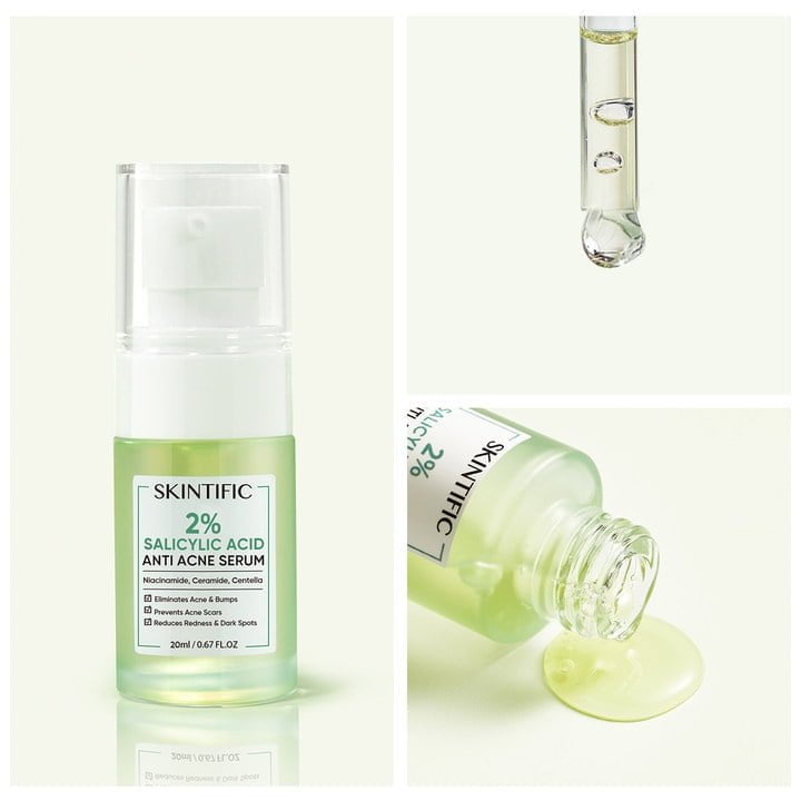 Salicylic Acid Brightening Face Serum00003 Skintific 2% Salicylic Acid Anti Acne Serum - Gambar 2