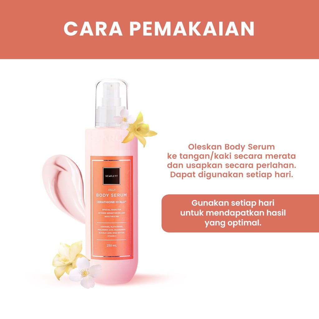 Scarlett Body Serum Jolly00003 Scarlett Body Serum Jolly - Gambar 3