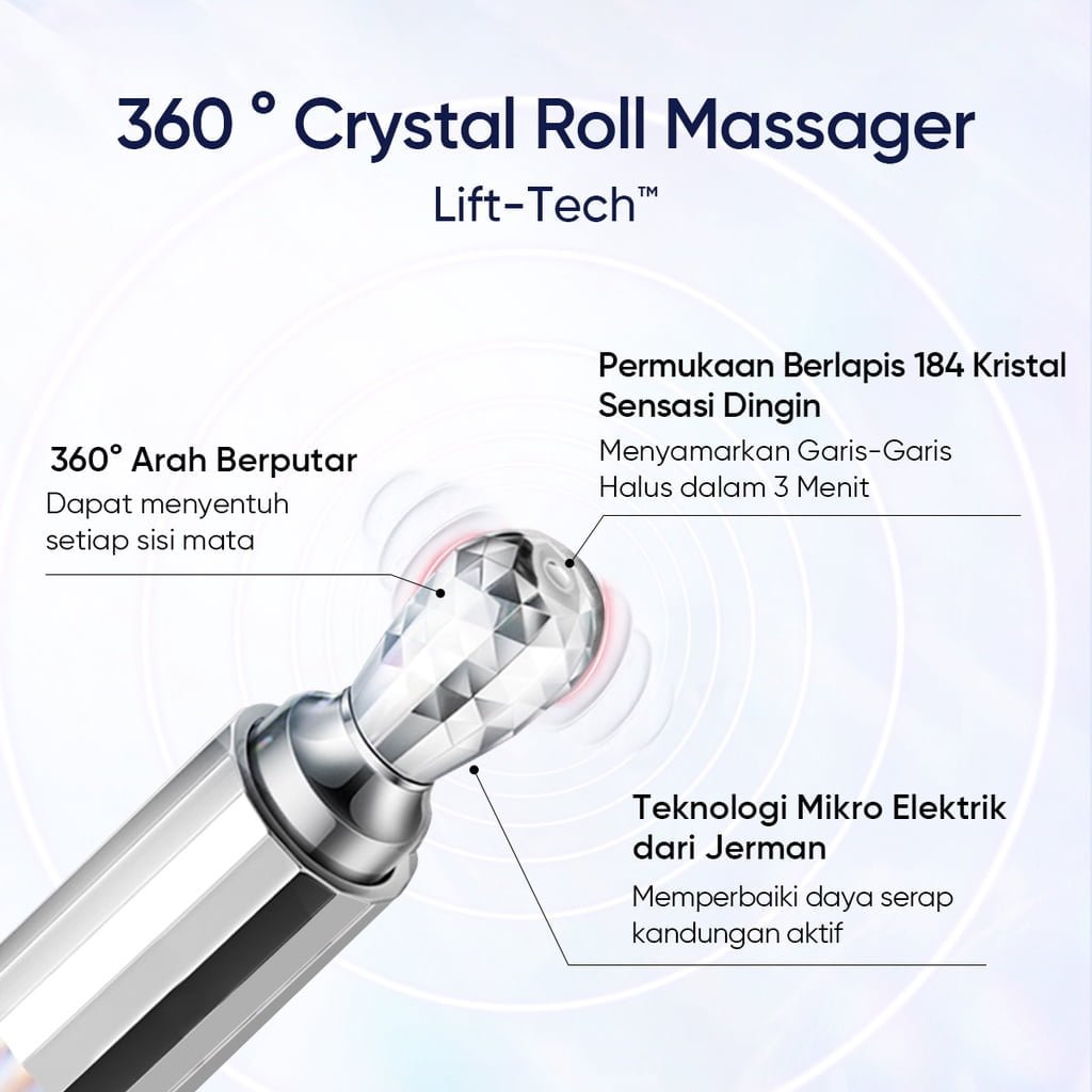 Skintific 360 Crystal Massager Lifting Eye Cream Eye Gel Serum00001 Skintific 360 Crystal Massager Lifting Eye Cream - Gambar 4