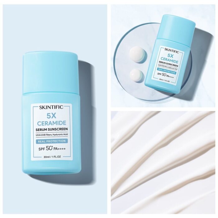 Skintific 5X Ceramide Serum Sunscreen 30 ml - Gambar 3