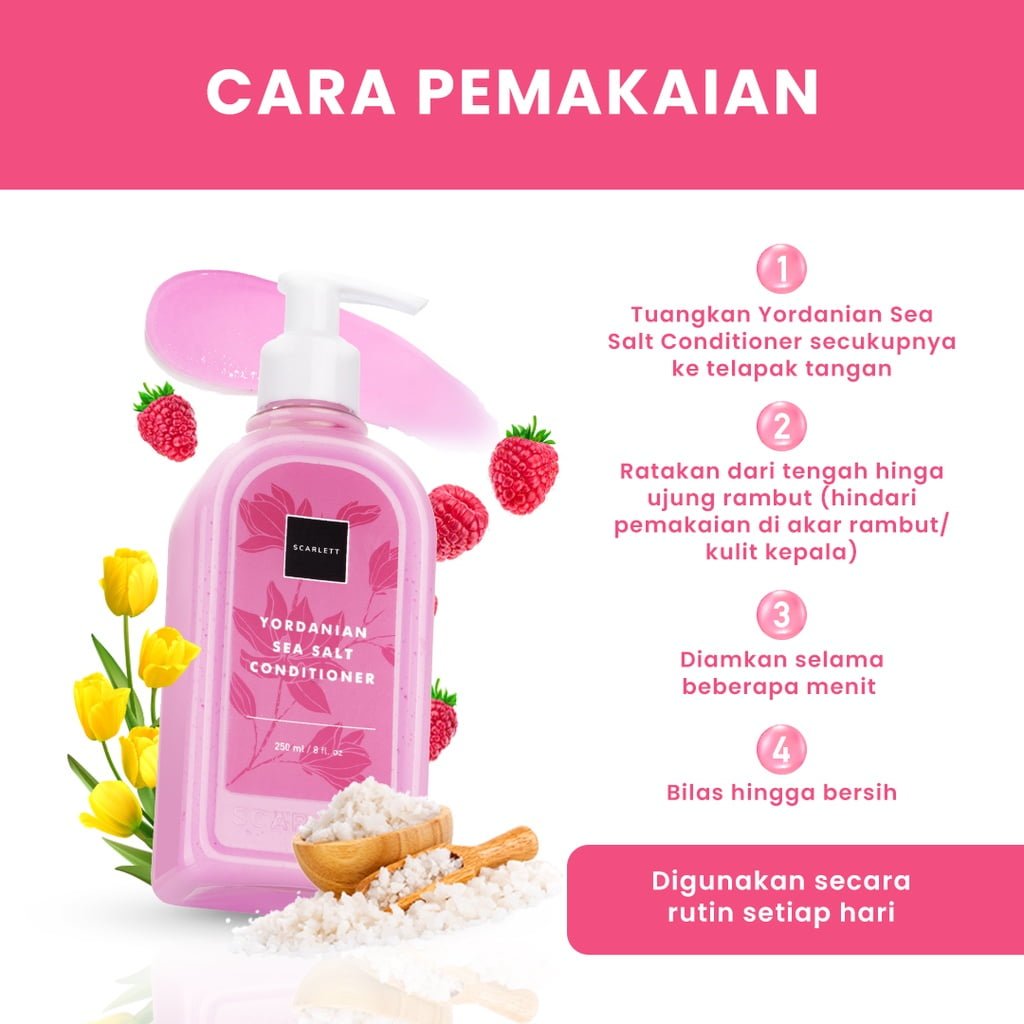 Scarlett Yordanian Sea Salt Conditioner-1 Scarlett Yordanian Sea Salt Conditioner - Gambar 2