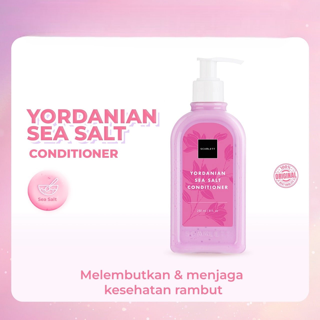 Scarlett Yordanian Sea Salt Conditioner-2 Scarlett Yordanian Sea Salt Conditioner - Gambar 1