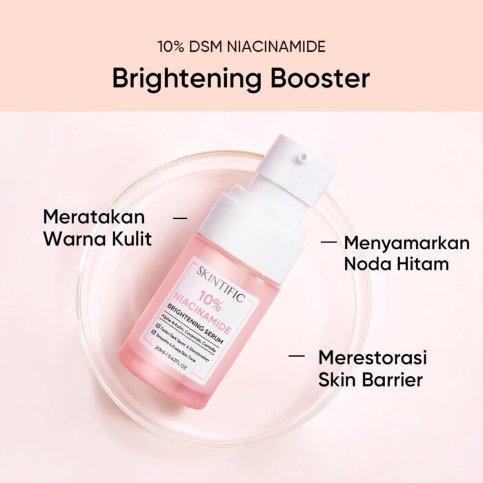Skintific 10% Niacinamide Brightening Serum 20ml - Gambar 2