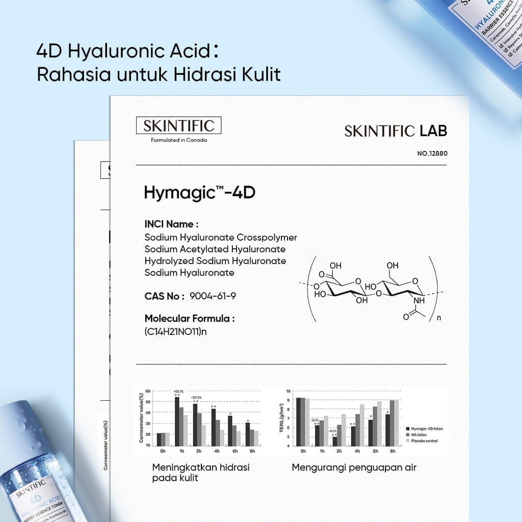Skintific 4D Hyaluronic Acid Barrier Essence Toner-4 Skintific 4D Hyaluronic Acid Barrier Essence Toner - Gambar 4