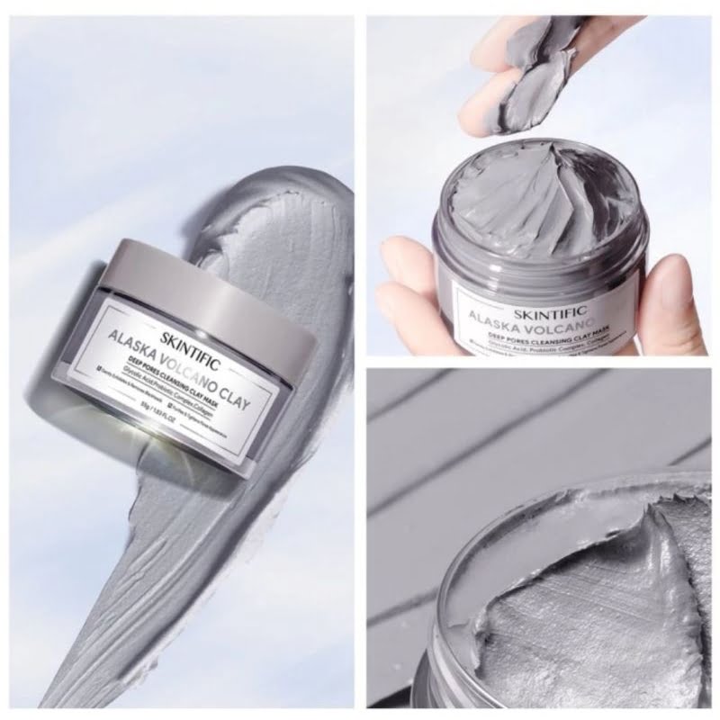 Skintific Alaska Volcano Deep Pores Cleansing Clay Mask-3 Skintific Alaska Volcano Deep Pores Cleansing Clay Mask - Gambar 2