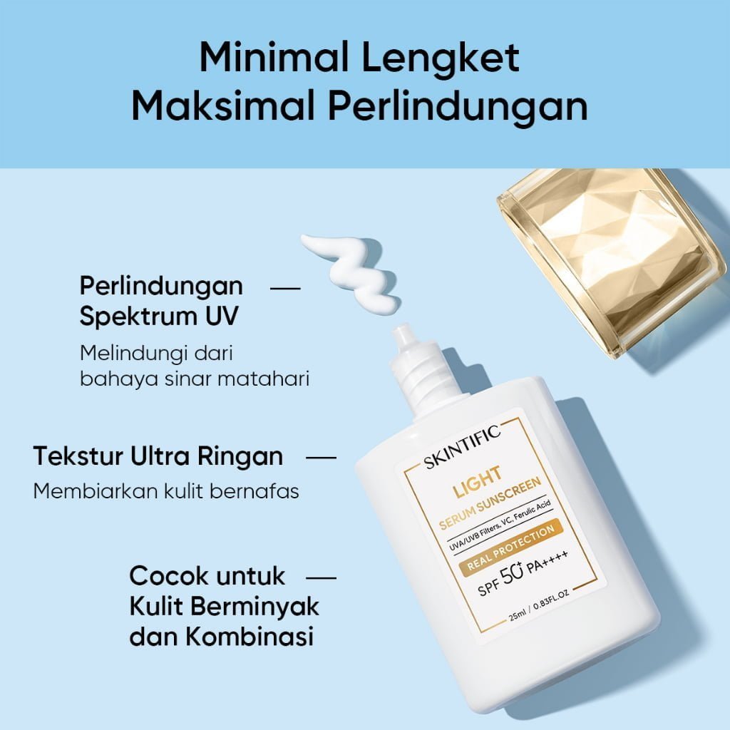 Skintific Ultra Light Serum Sunscreen-3 Skintific Ultra Light Serum Sunscreen - Gambar 2