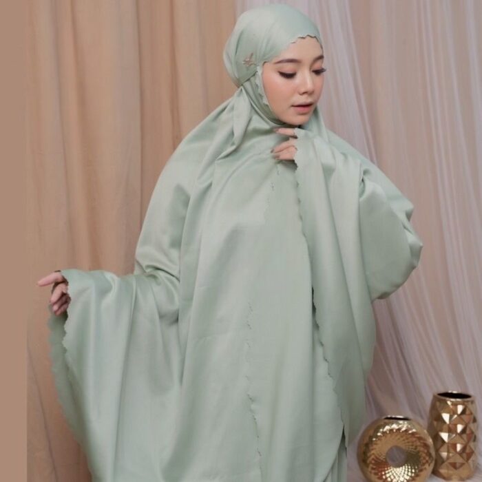 Mukena Dewasa Daily Lasercut - Gambar 6