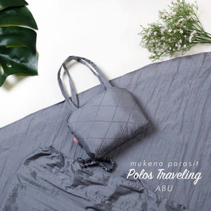 Mukena Travelling Parasit Putih - Gambar 2