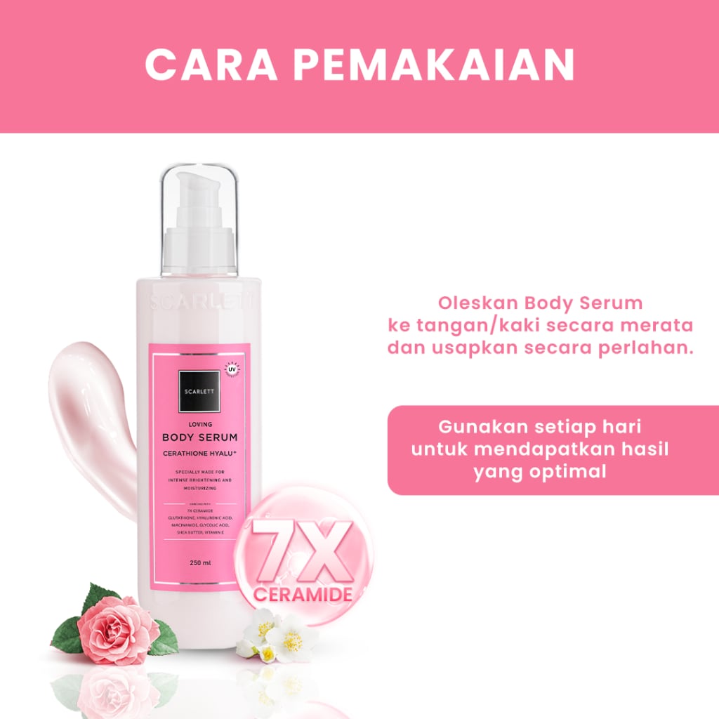 Scarlett Body Serum Loving-4 Scarlett Body Serum Loving - Gambar 4