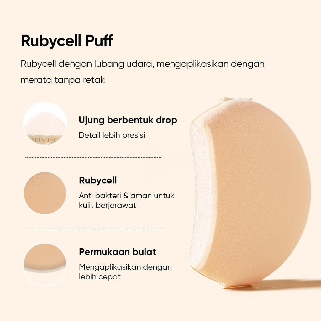 Skintific Cover All Perfect Cushion SPF35 PA++++-5 Skintific Cover All Perfect Cushion SPF35 PA++++ - Gambar 11