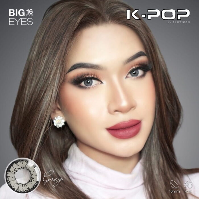 Softlens Big Eyes K-POP by Exoticon (Normal) - Gambar 3