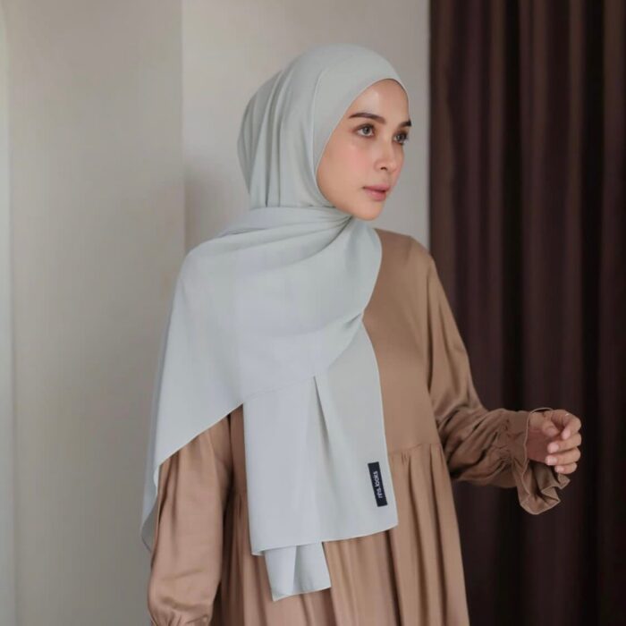 NHS Looks Pashmina Plain - Gambar 11