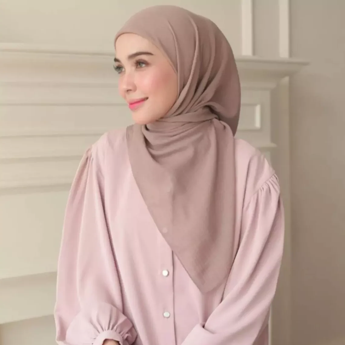 nhs-look-segi-empat-voal-miracle-taupe NHS Look Segi Empat Voal Miracle - Gambar 20