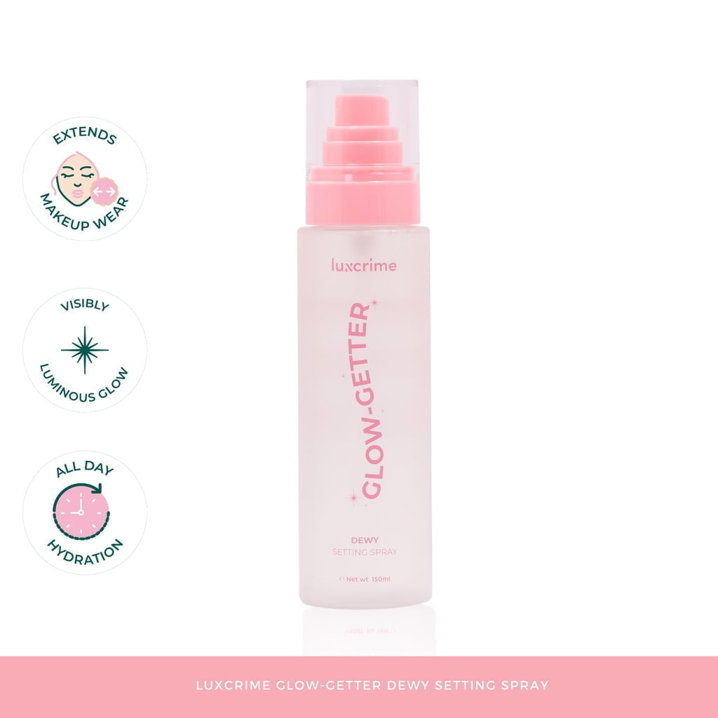 Luxcrime Glow-Getter Dewy Setting Spray2 Luxcrime Glow-Getter Dewy Setting Spray - Gambar 1