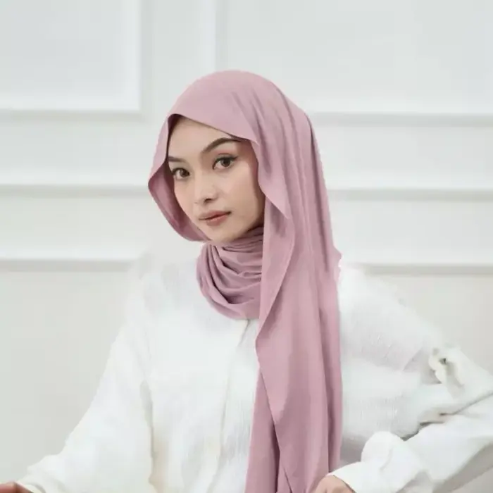 Pashmina Kaos Rayon - Gambar 8