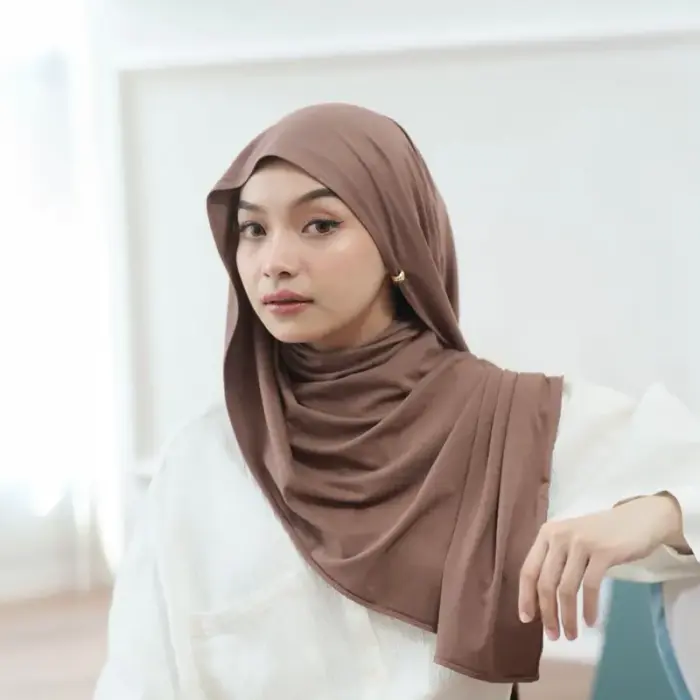 Pashmina Kaos Rayon - Gambar 3
