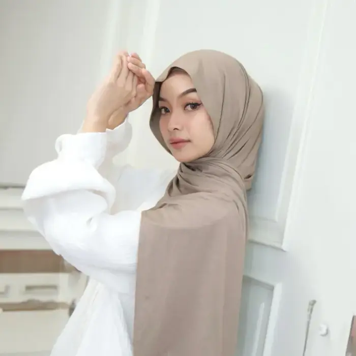 Pashmina Kaos Rayon - Gambar 10