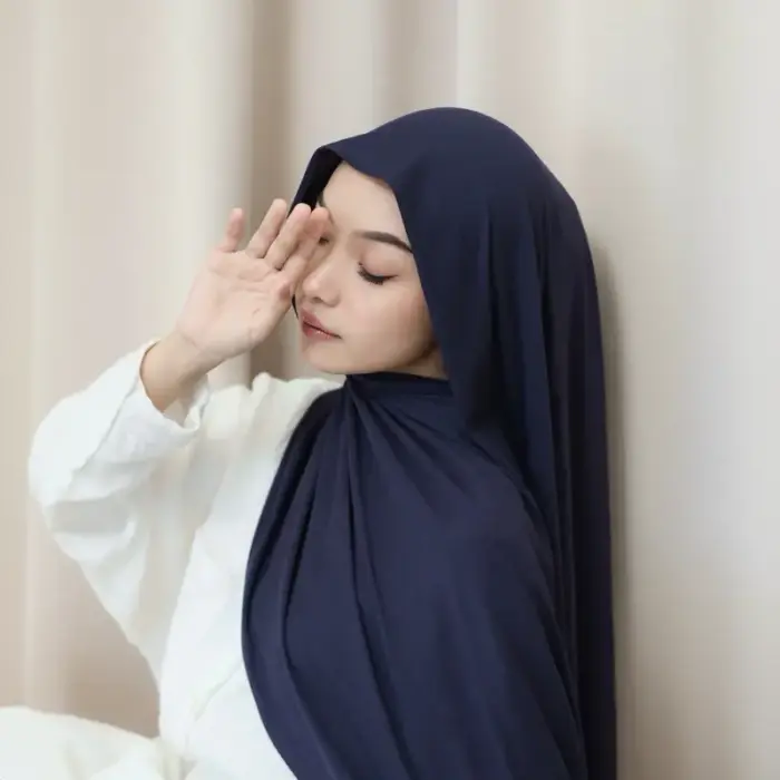 Pashmina Kaos Rayon - Gambar 7