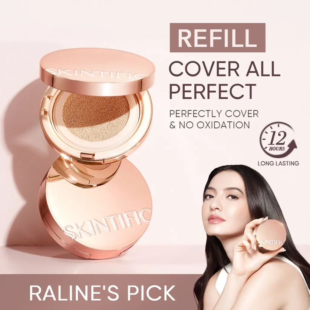 Skintific-Cover-All-Perfect-Cushion-Refill Skintific Cover All Perfect Cushion Refill - Gambar 1
