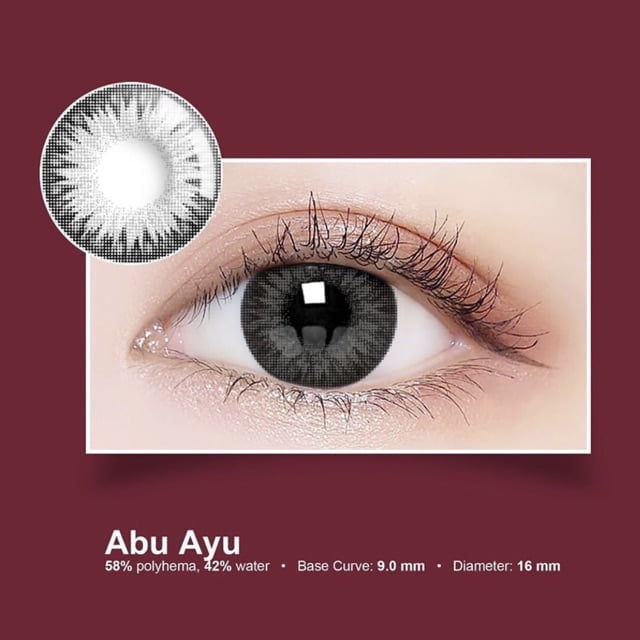 Softlens Big Eyes MAC Abu Ayu Softlens Big Eyes MAC by Exoticon (Normal) - Gambar 3