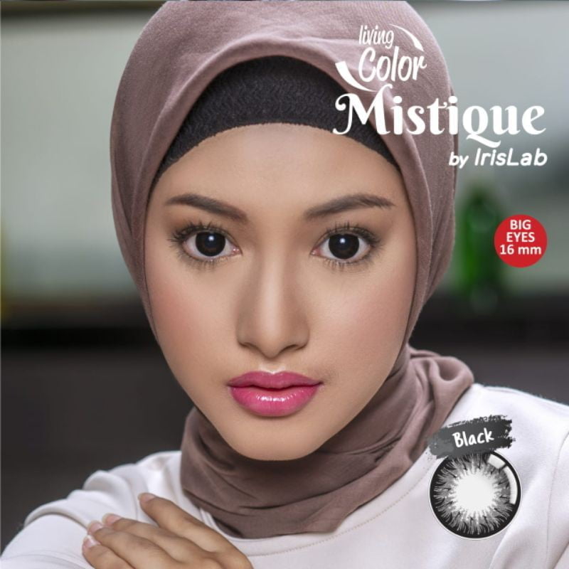Softlens Mistique by Irislab Black Softlens Mistique by Irislab (Normal) - Gambar 5