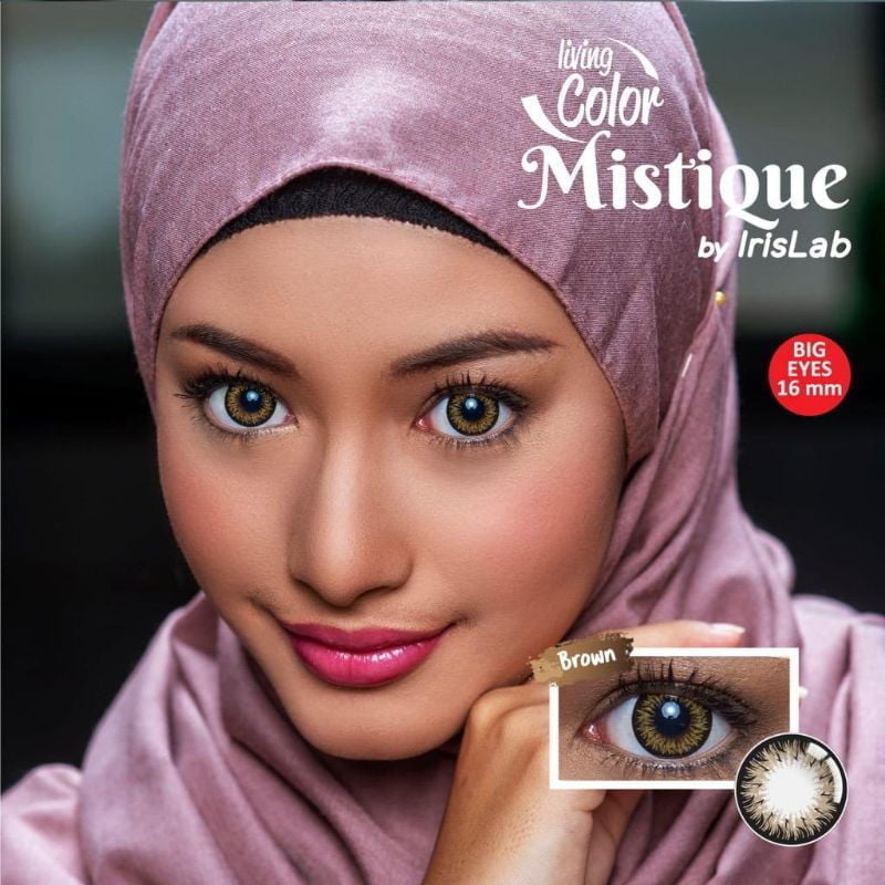 Softlens Mistique by Irislab Brown Softlens Mistique by Irislab (Normal) - Gambar 4