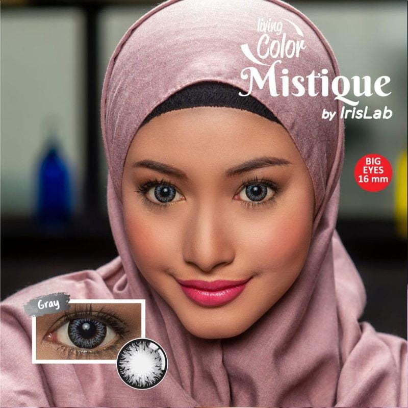 Softlens Mistique by Irislab Grey Softlens Mistique by Irislab (Normal) - Gambar 3