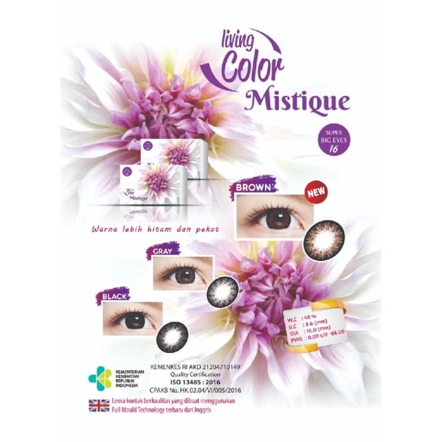Softlens Mistique by Irislab1 Softlens Mistique by Irislab (Normal) - Gambar 1