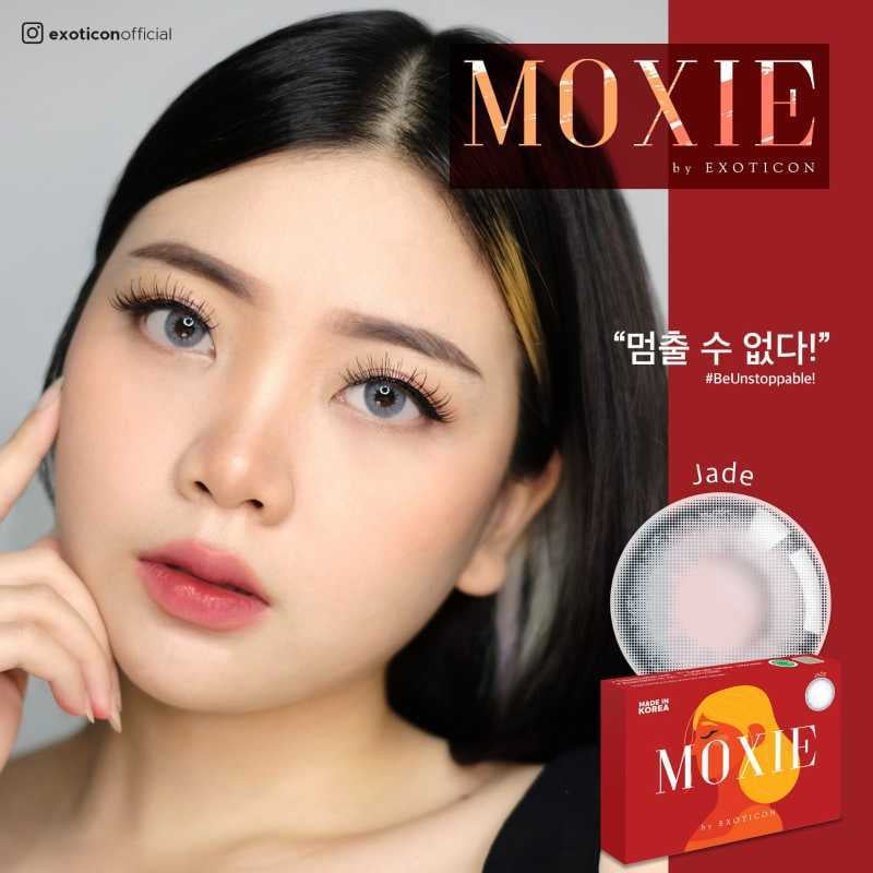 Softlens Moxie by Exoticon Jade Grey Softlens Moxie by Exoticon (Normal) - Gambar 4