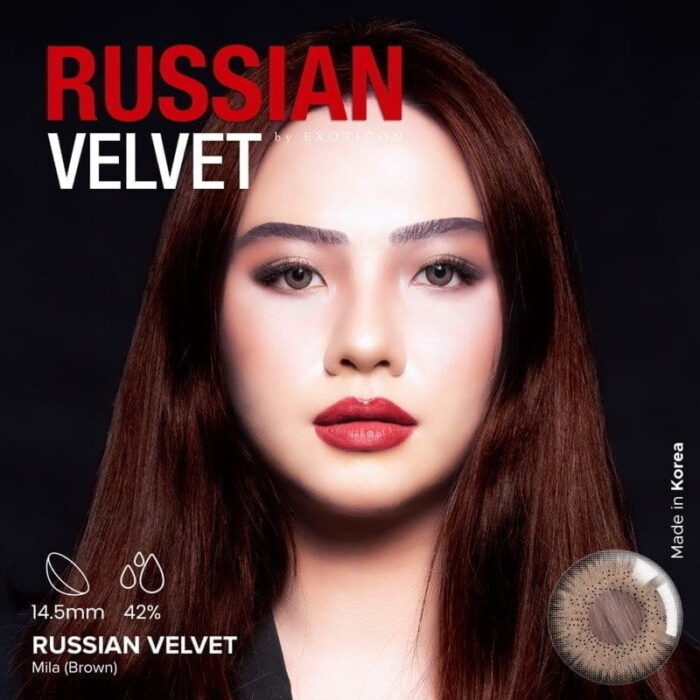 Softlens Russian Velvet by Exoticon (Normal) - Gambar 6