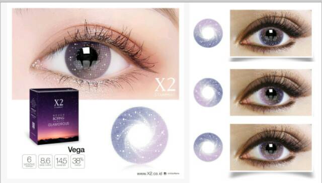 Softlens X2 Stardust Vega Softlens X2 Stardust (Normal) - Gambar 4