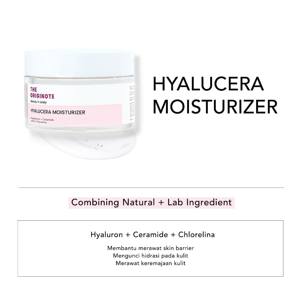 The Originote Hyalucera Moisturizer Gel3 The Originote Hyalucera Moisturizer Gel - Gambar 2