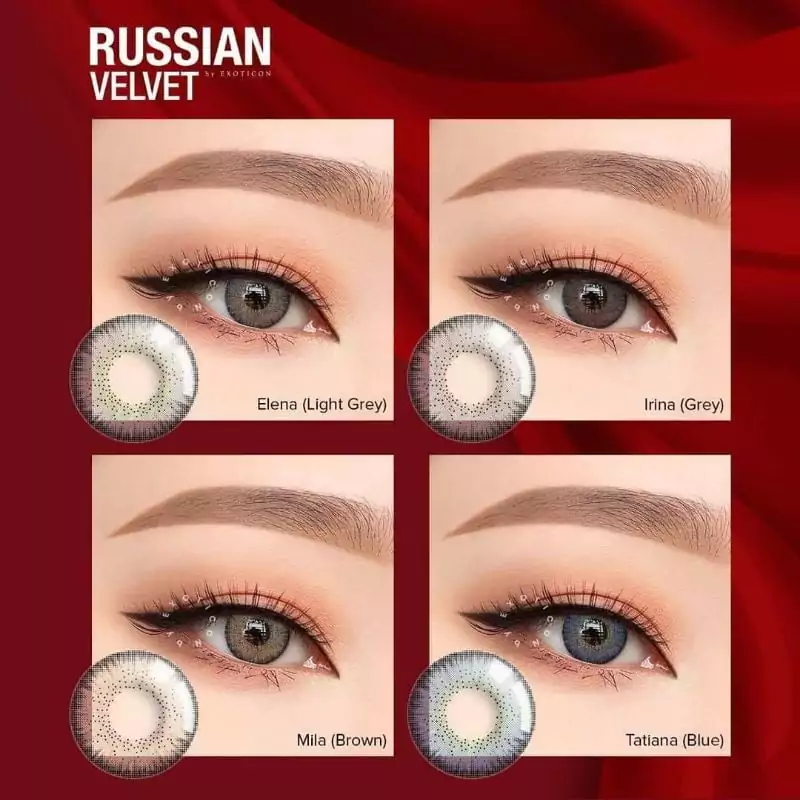 softlens-russian-velvet-by-exoticon Softlens Russian Velvet by Exoticon (Minus) - Gambar 1