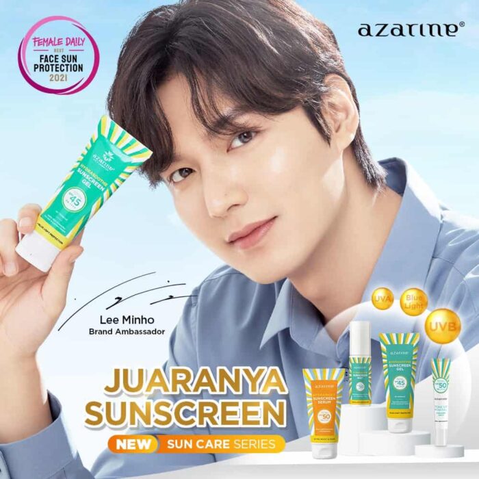Azarine Hydrasoothe Sunscreen Gel SPF45 PA++++ 50ml - Gambar 3