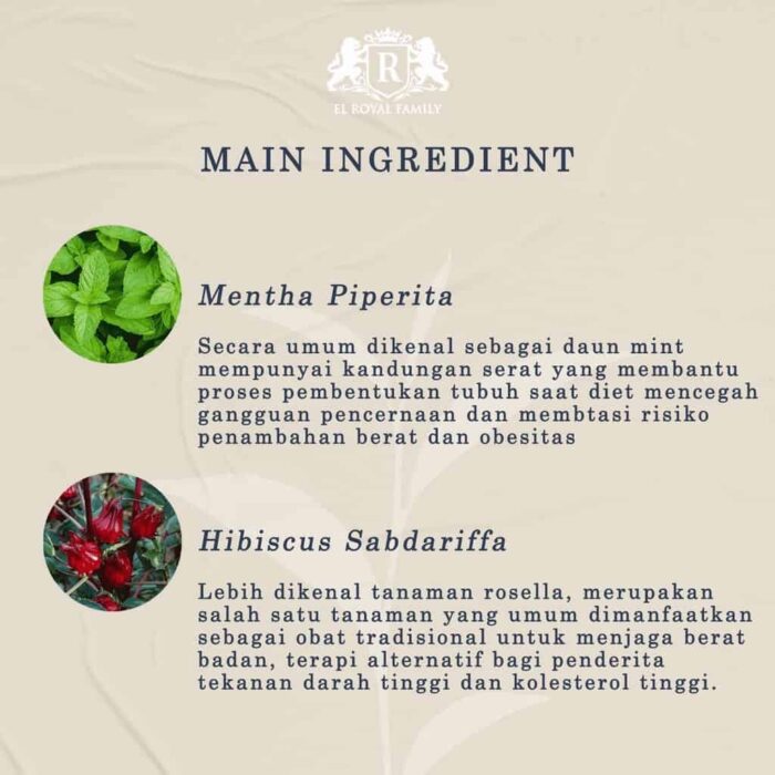 El Royal Paket Premium Harbal Tea (Morning & Night) - Gambar 4