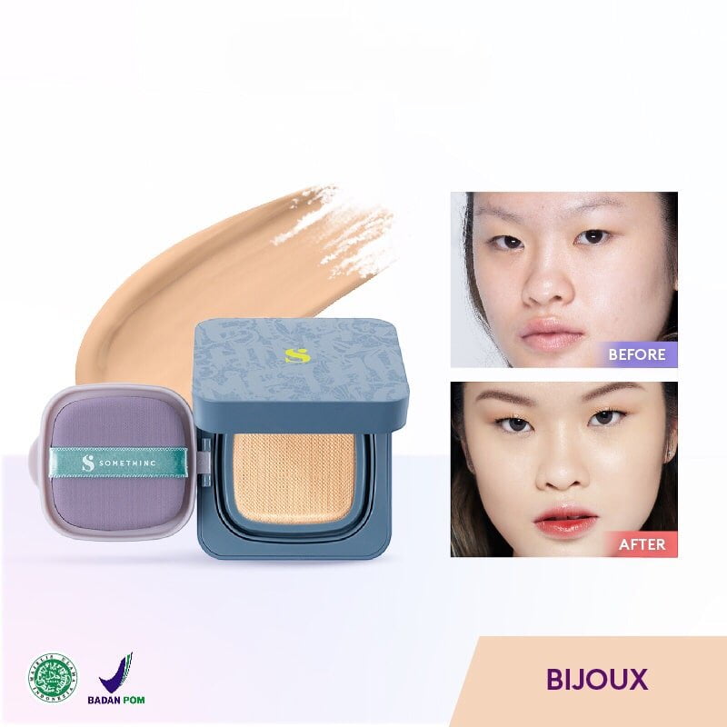 Hooman Breathable UV Cushion Cover Bijoux Somethinc Hooman Breathable UV Cushion Cover SPF 35 PA++++ - Gambar 12