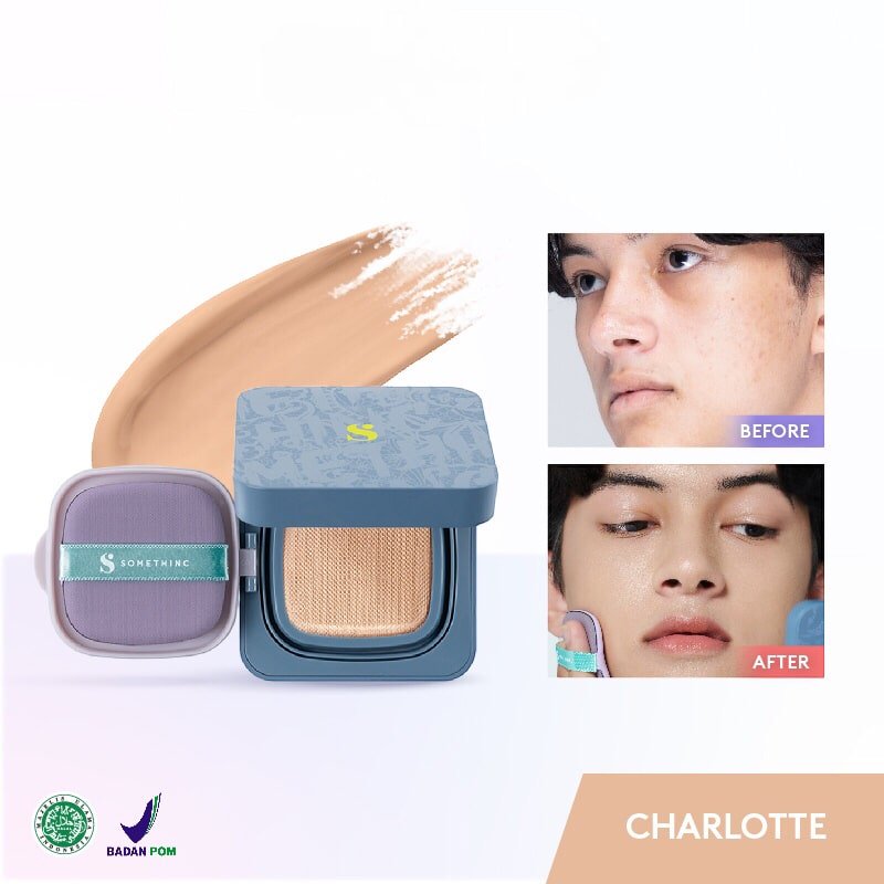 Hooman Breathable UV Cushion Cover Charlotte Somethinc Hooman Breathable UV Cushion Cover SPF 35 PA++++ - Gambar 16