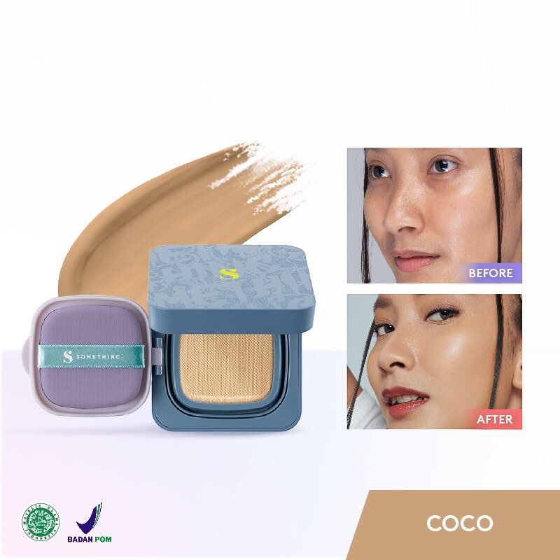 Hooman Breathable UV Cushion Cover Coco Somethinc Hooman Breathable UV Cushion Cover SPF 35 PA++++ - Gambar 17