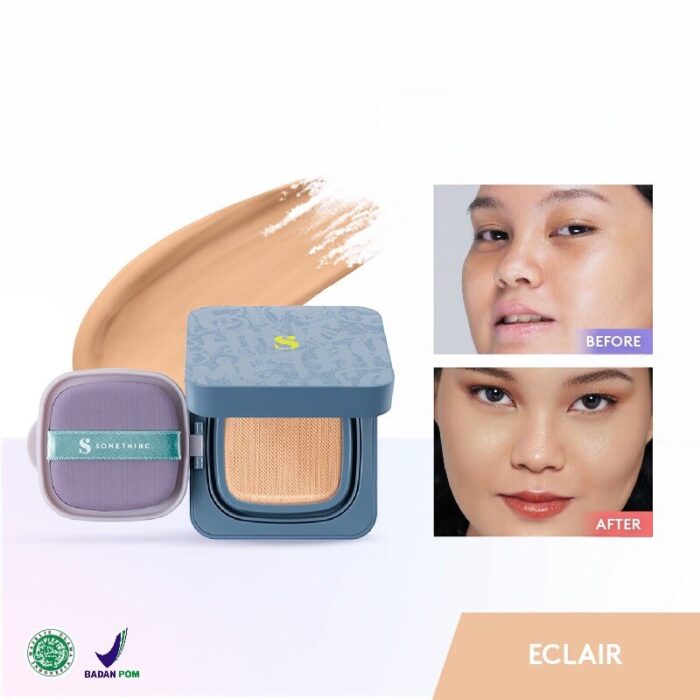 Somethinc Hooman Breathable UV Cushion Cover SPF 35 PA++++ - Gambar 15