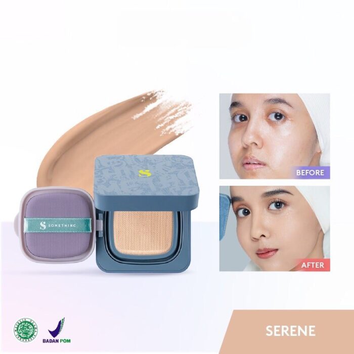 Somethinc Hooman Breathable UV Cushion Cover SPF 35 PA++++ - Gambar 11