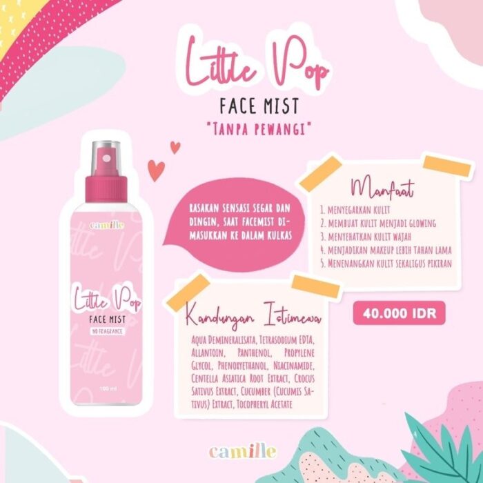 Little Pop Face Mist by Camille - Gambar 2