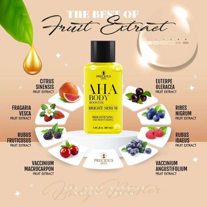 Precious Skin AHA Body Booster Bright Serum 30ml - Gambar 3