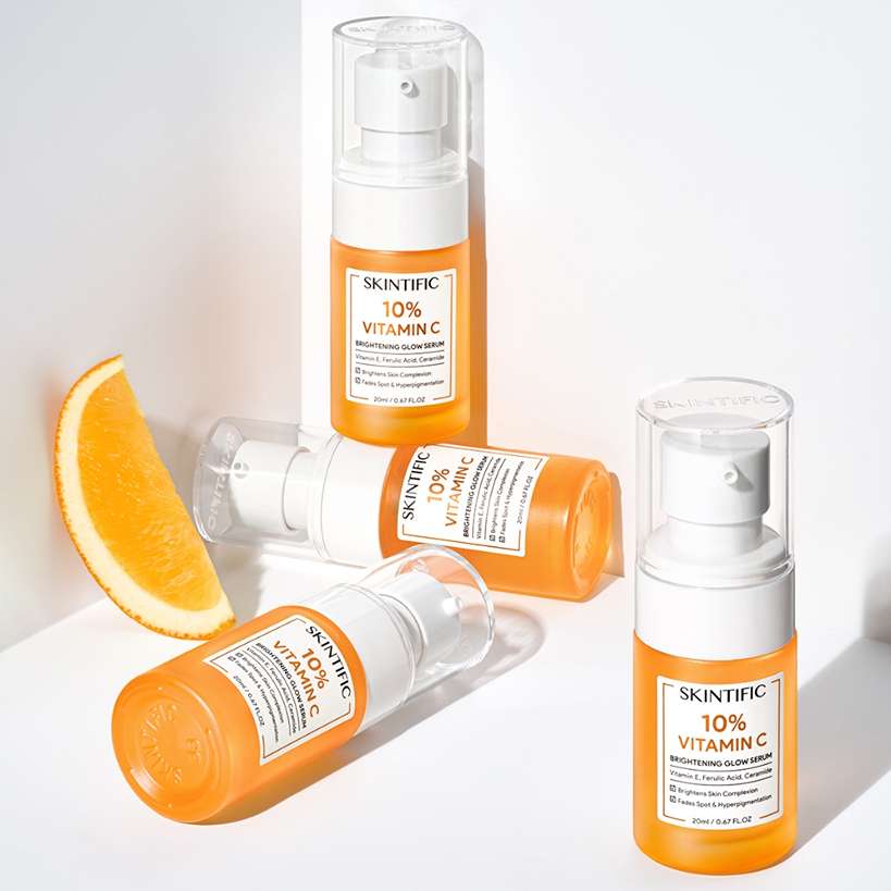 Skintific 10% Vitamin C Brightening Glow Serum 2 Skintific 10% Vitamin C Brightening Glow Serum - Gambar 5