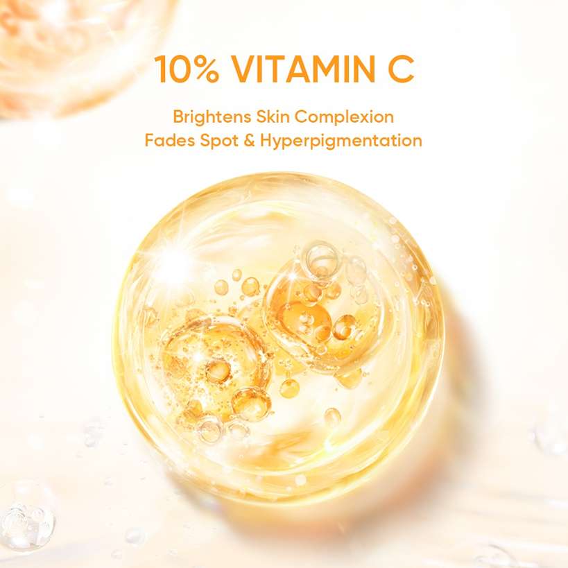Skintific 10% Vitamin C Brightening Glow Serum 4 Skintific 10% Vitamin C Brightening Glow Serum - Gambar 3