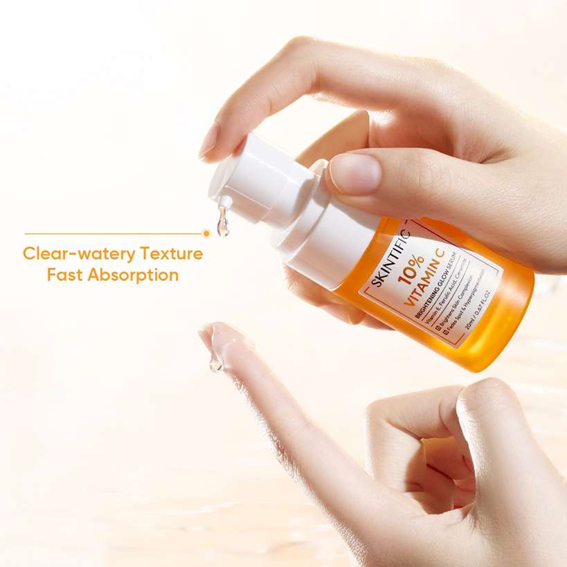 Skintific 10% Vitamin C Brightening Glow Serum 5 Skintific 10% Vitamin C Brightening Glow Serum - Gambar 2