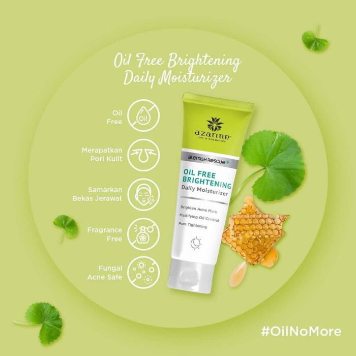 Azarine Oil Free Brightening Daily Moisturizer 40ml - Gambar 6