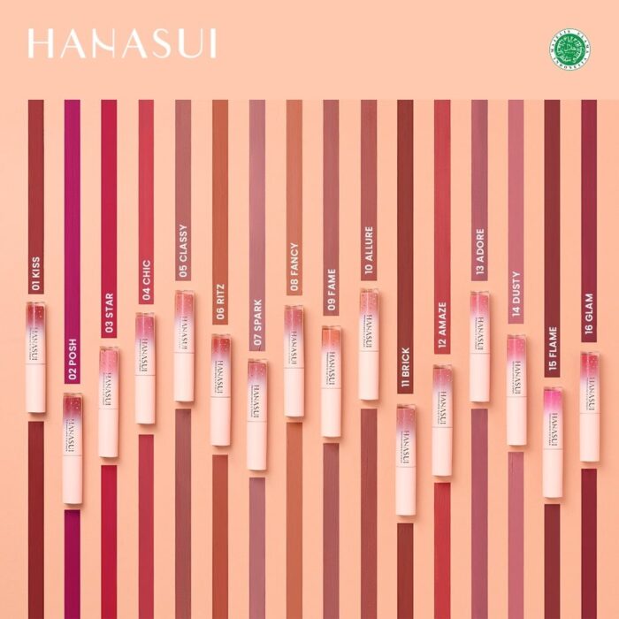 Hanasui Mattedorable Lip Cream - Gambar 3